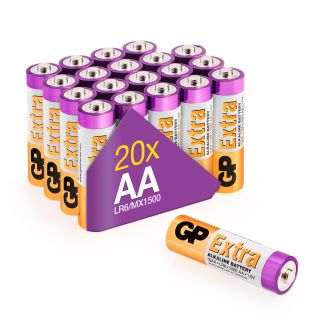 AA MIGNON BATTERIES 20-PACK