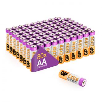 AA MIGNON BATTERIES 80-PACK