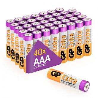 AAA MICRO BATTERIES 40-PACK