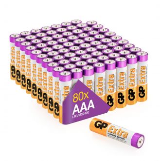 AAA MICRO BATTERIES 80-PACK